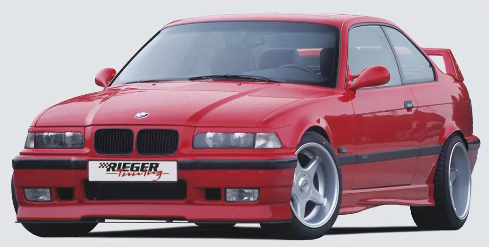 Rieger Seitenschweller rechts  matt schwarz für BMW 3er E36 Cabrio