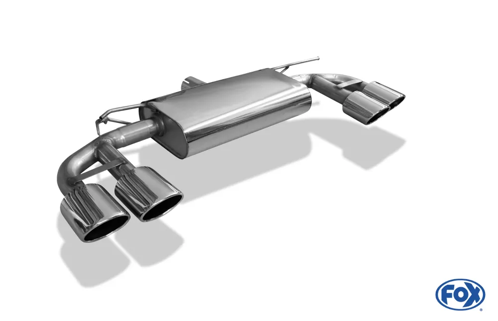 VW Golf VII R - 4-Motion Facelift  Endschalldämpfer rechts/links - 2x115x85 Typ 44 rechts/links