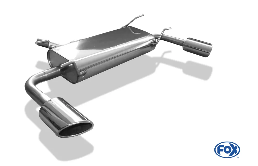 Subaru Impreza GP 4x4  Endschalldämpfer quer Ausgang rechts/links - 115x85 Typ 38 rechts/links
