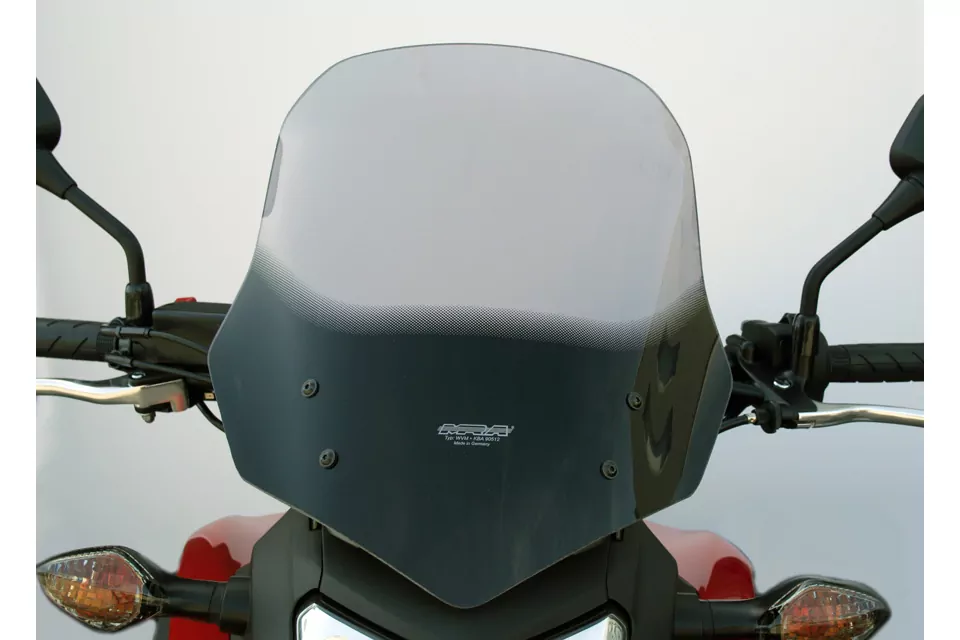 MRA Tourenscheibe T, HONDA NC 700 X, 12-15, schwarz mit ABE