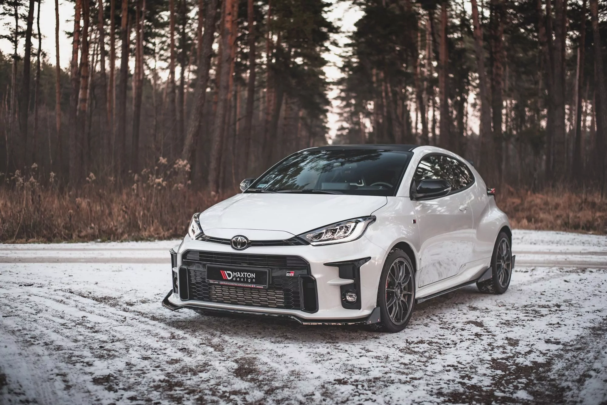 Front Ansatz +Flaps Für V.3 Toyota GR Yaris Mk4