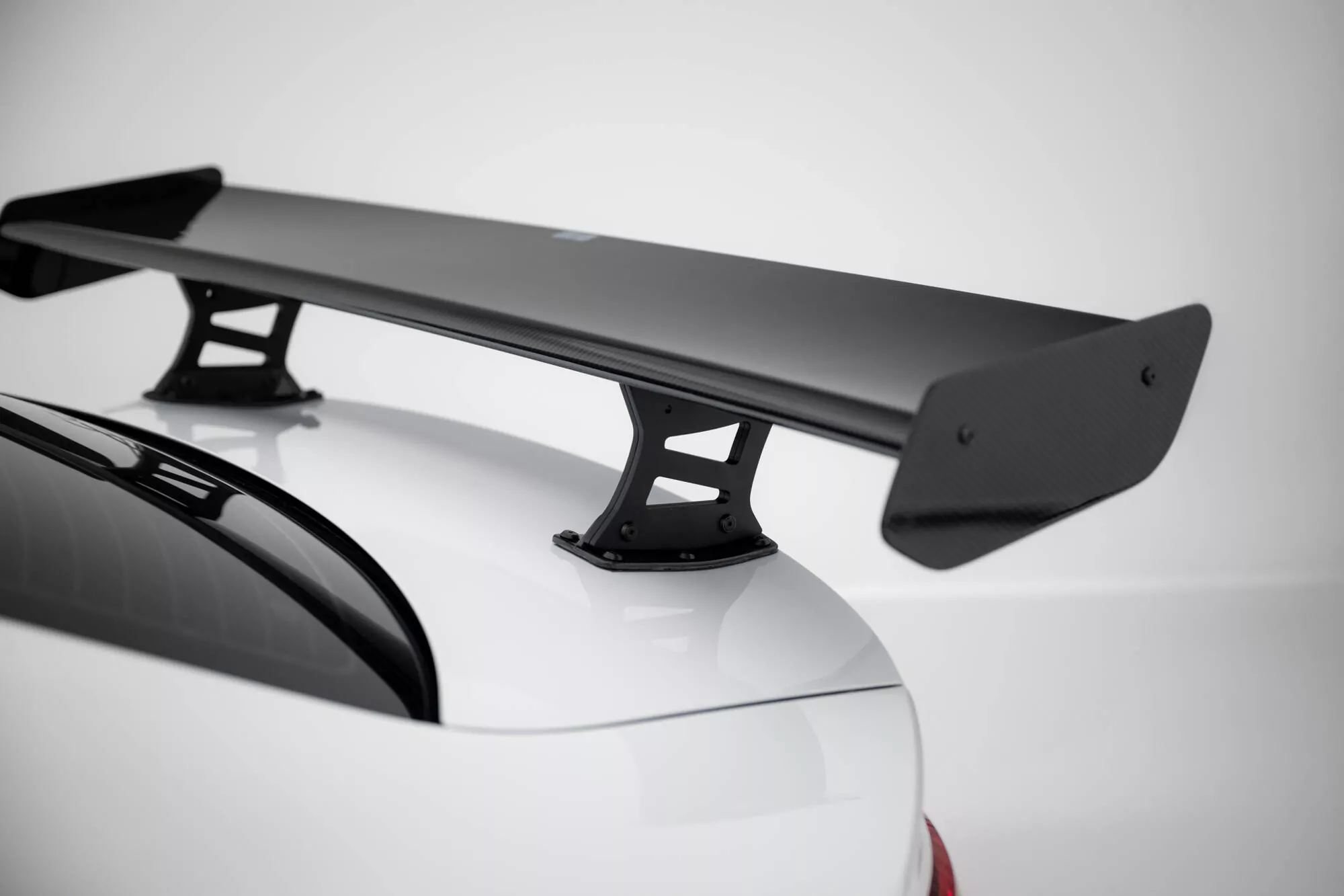 Carbon Spoiler With Internal Brackets Uprights + LED Audi A3 / A3 S-Line / S3 / RS3 Limousine 8V / 8V Facelift