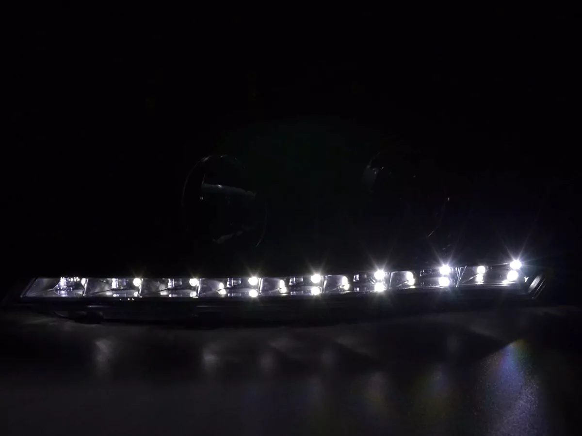 Scheinwerfer Set Daylight LED TFL-Optik Kia cee'd 5-trg. Typ ED Bj. 06-09 schwarz