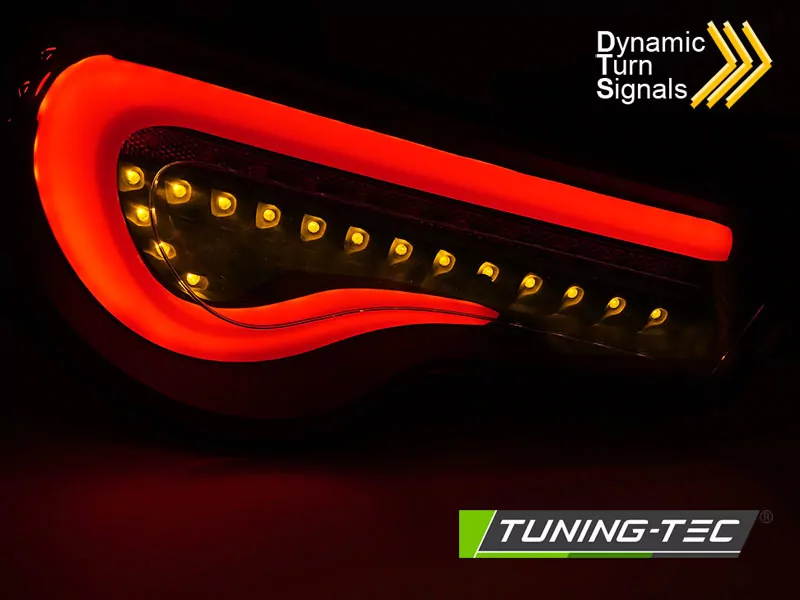 Toyota Gt86 12-21 Led Bar Black Smoke Red Seq