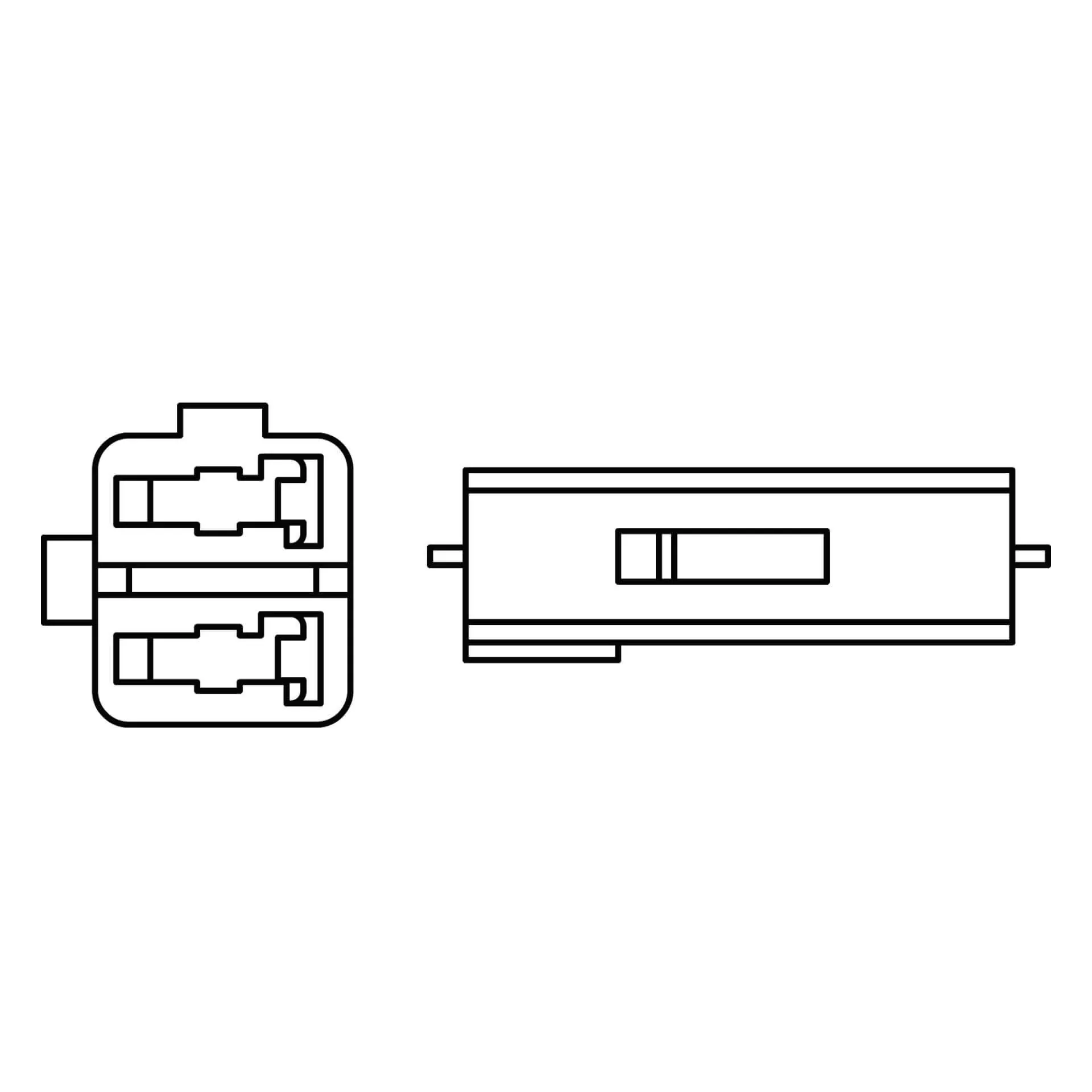 HIGHSIDER smart Adapter Cable For Indicator, For Honda/Kawasaki (Pair)