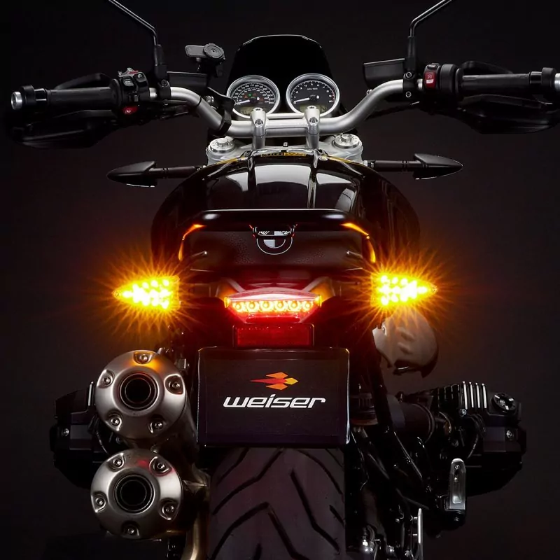 WEISER – 4er SET ARROW EXTREME EVO LED Bernstein Blinker mit hoher Intensität