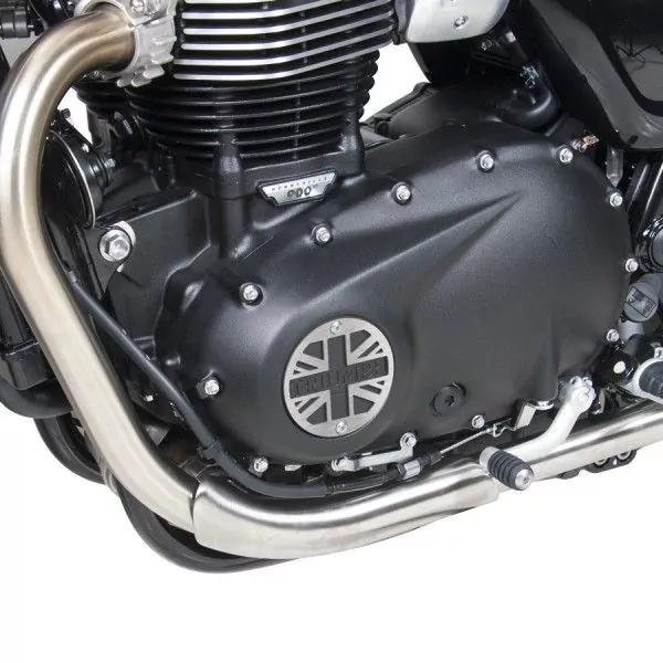 Barracuda Motordeckel-Deckel Triumph Street Twin 2016- silber