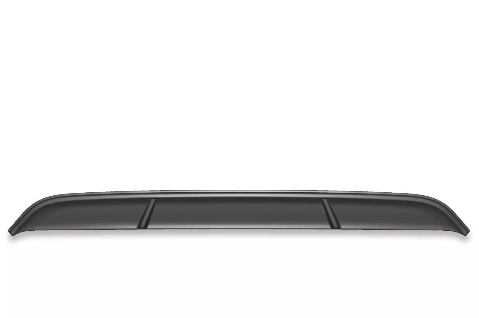 Heckansatz für VW Golf 7 Basis Lackierfreundlich (schwarz matt)