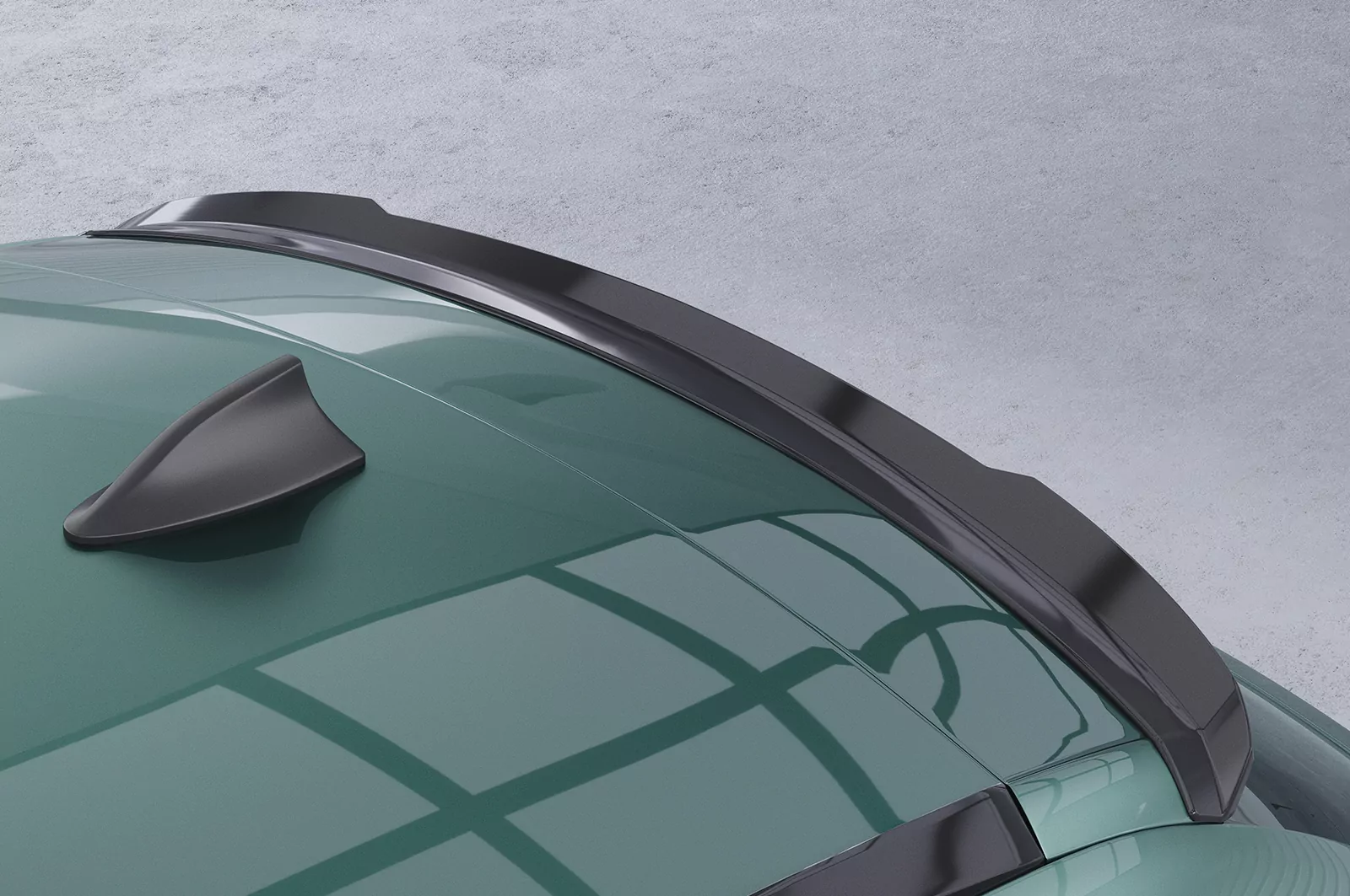 Heckflügel mit ABE für BMW 5er F11 HF695 Strukturiert (schwarz matt)