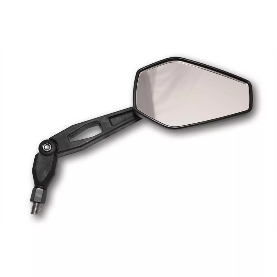 HIGHSIDER smart Handlebar Mirror Booster 2 Black (Pair)