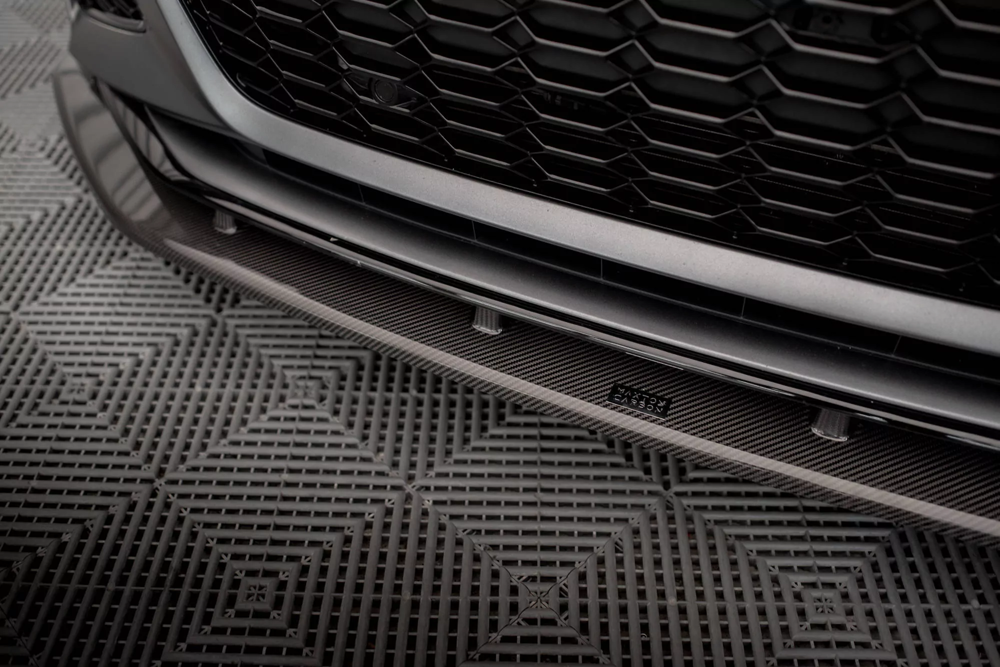Prepreg Carbon Fiber Front Ansatz Für Audi RS6 C8 / RS7 C8