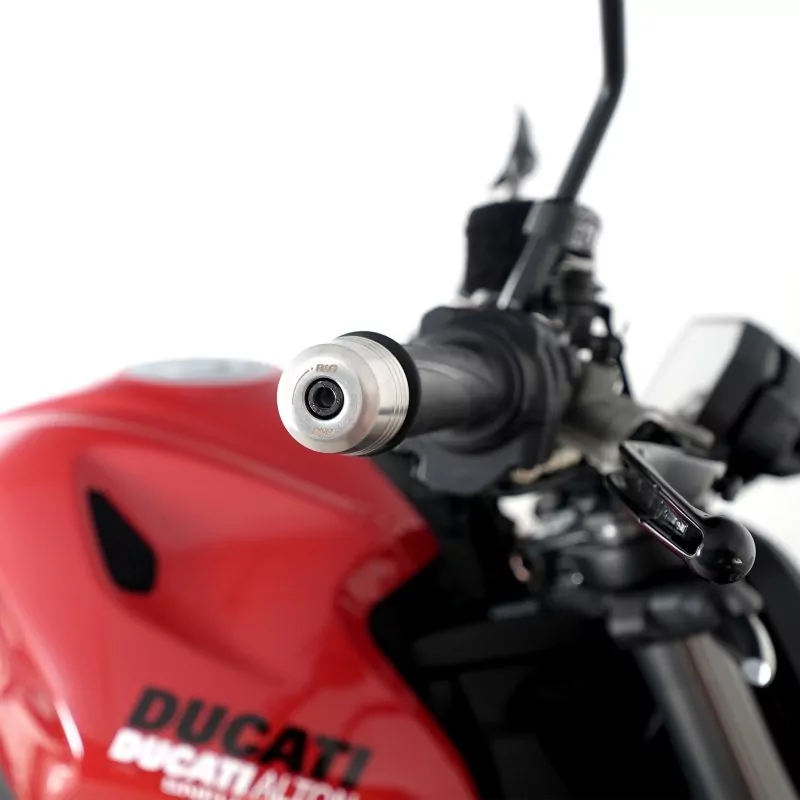 R&G Lenker Protektoren "Edelstahl" Ducati Scrambler 1100|Diavel 1260|Diavel V4|Streetfighter V2|V4