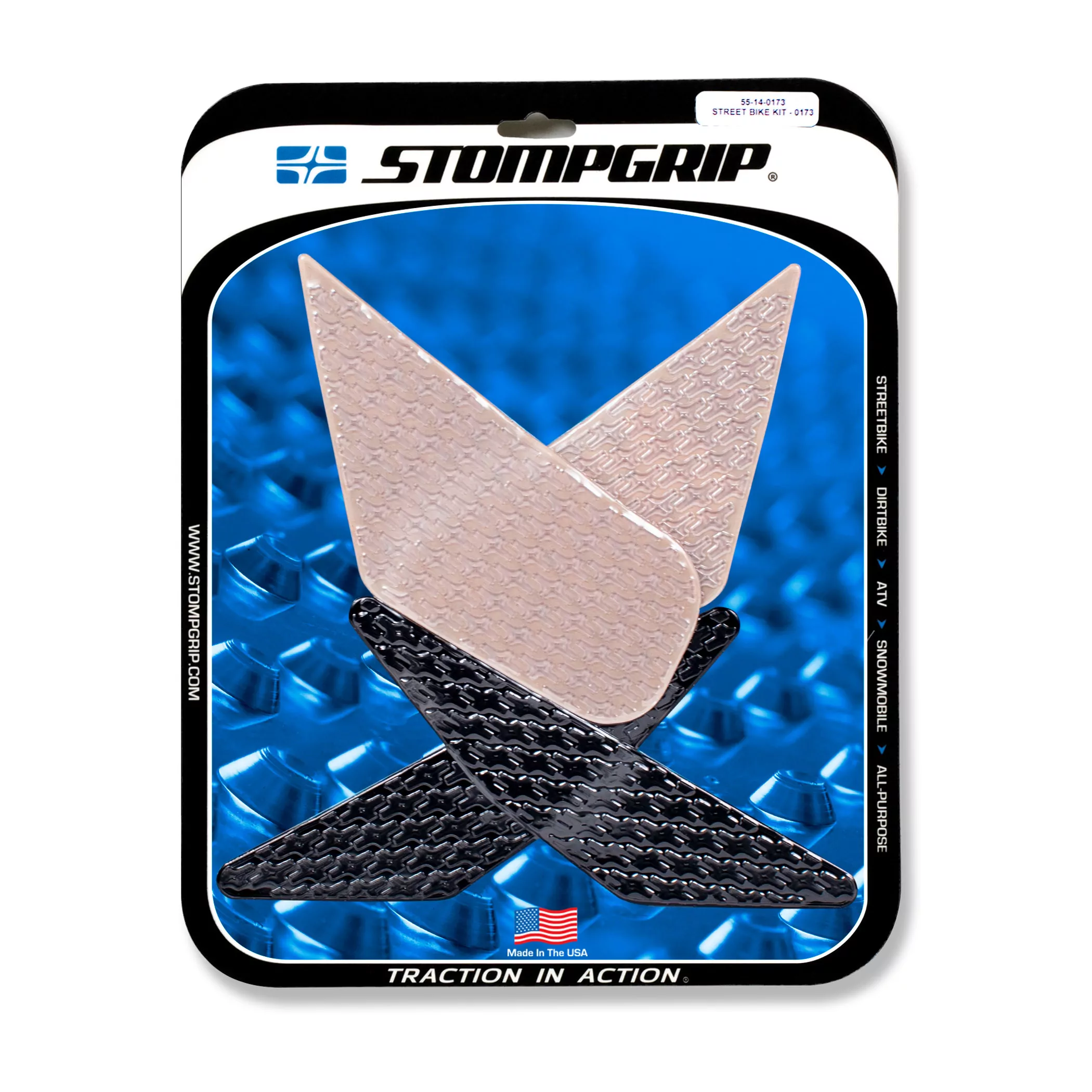 Stompgrip Traction Pad Icon für Triumph Speed Triple 16-20 Hybrid