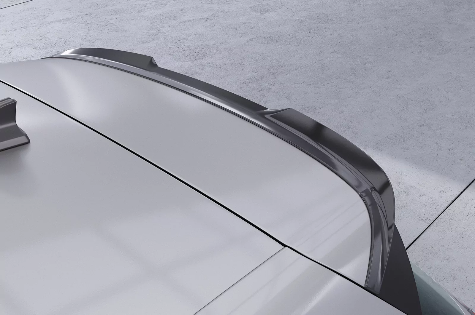 Heckflügel mit ABE für VW Golf 8 HF616 Strukturiert (schwarz matt)