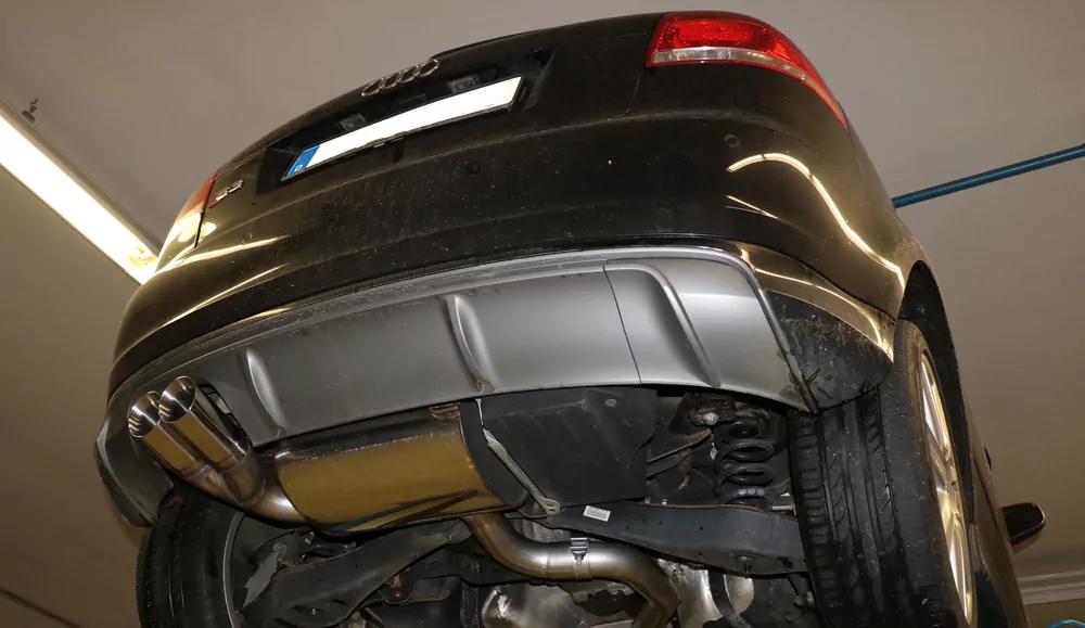 Audi S3 - 8P  Endschalldämpfer - 2x90 Typ 25