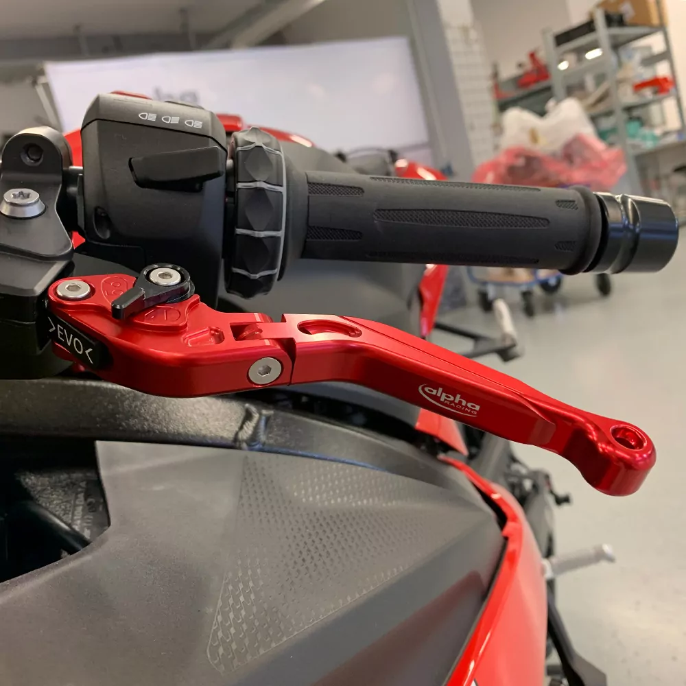 Hebel Set EVO rot für BMW S 1000 RR ab Modelljahr 2019