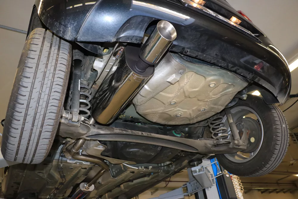 Opel Corsa E  Endschalldämpfer - 1x90 Typ 25