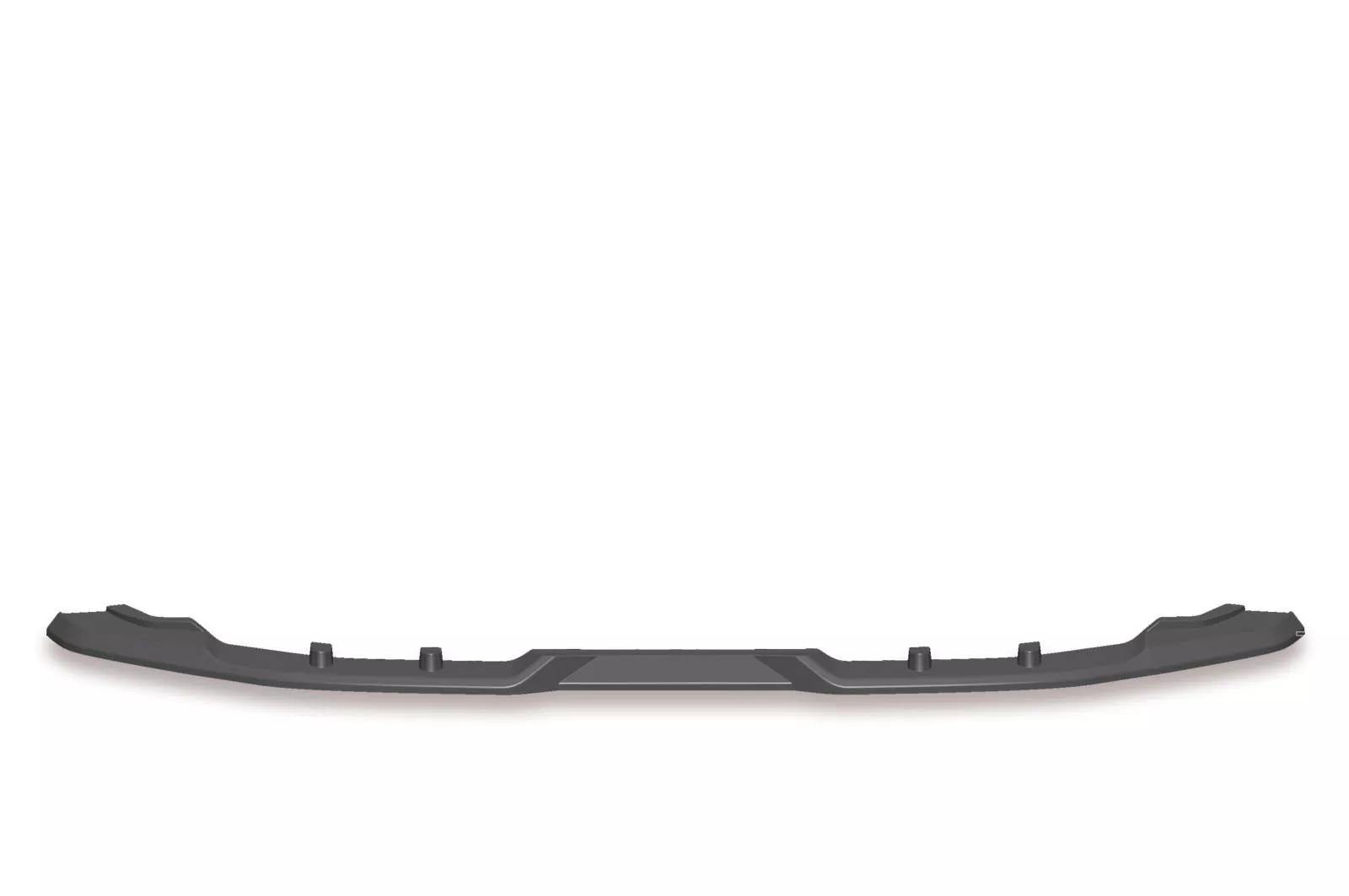 Cup-Spoilerlippe mit ABE für VW Golf 7 R CSL346-M Carbon Look (matt)