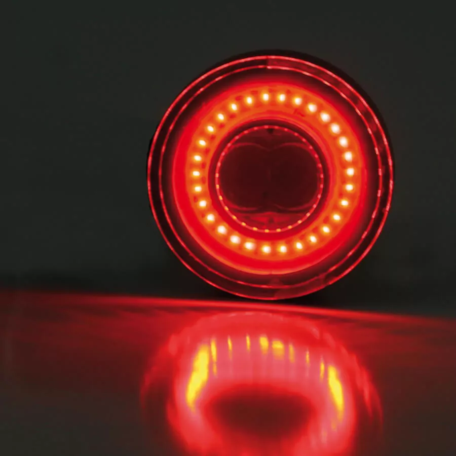 HIGHSIDER pro Apollo LED Rück-, Bremslicht, Blinker Schwarz/Getönt 3in1, E-Geprüft (Paar)