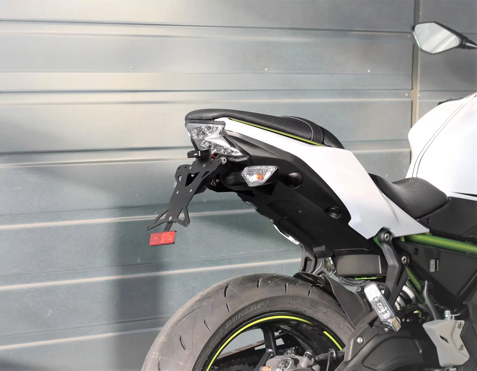 MG Biketec Kennzeichenhalter für Kawasaki Ninja 650 ab 2017-2019
