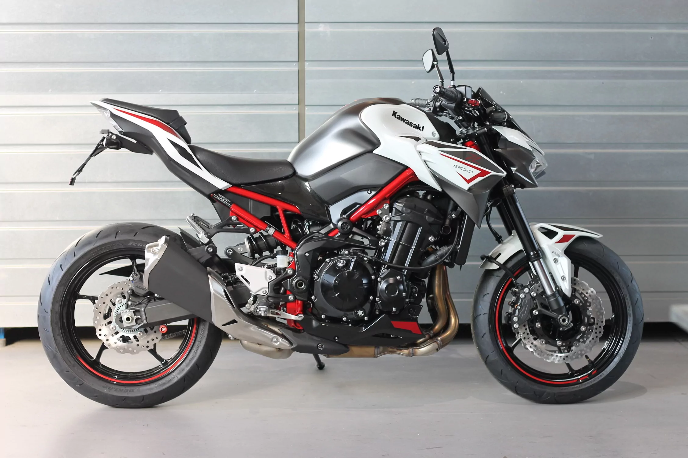 MG Biketec Kennzeichenhalter für Kawasaki Z 900 ab 2017-2019