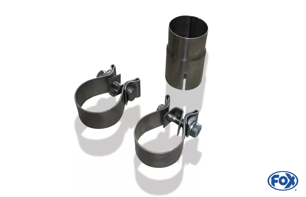 BMW E46 316/ 318  Endschalldämpfer zweiflutig - 2x76 Typ 13