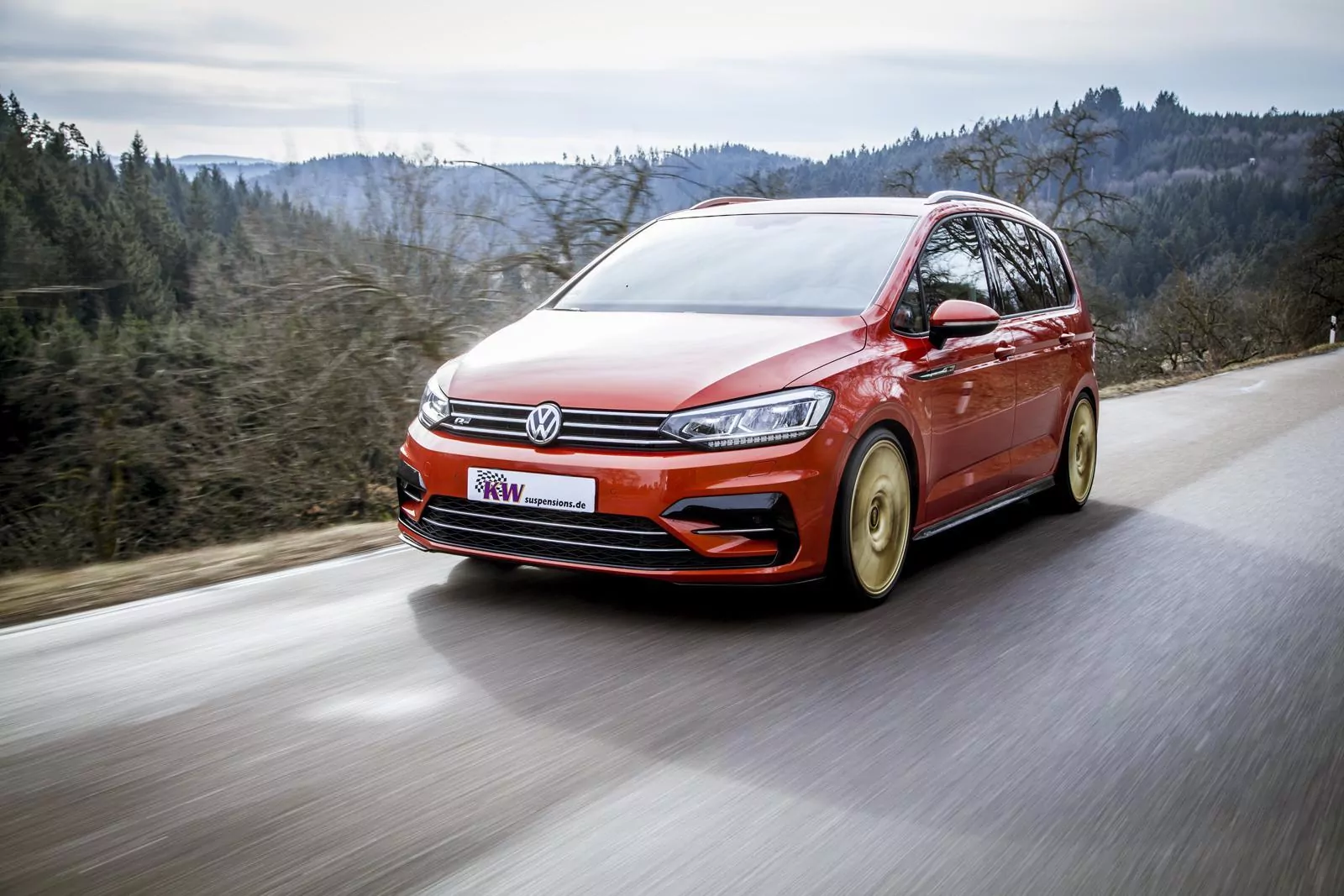 KW DDC - Plug & Play Gewindefahrwerk inox VW TOURAN (5T1, 1T) 05/2015-