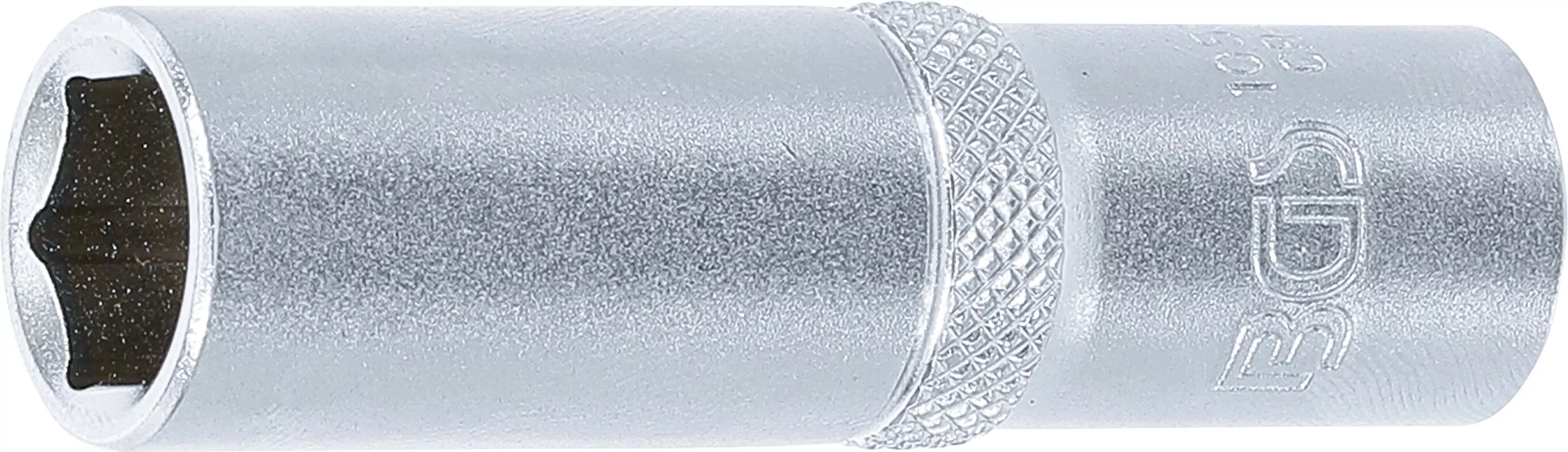 Steckschlüssel-Einsatz Sechskant, tief | Antrieb Innenvierkant 10 mm (3/8") | SW 12 mm