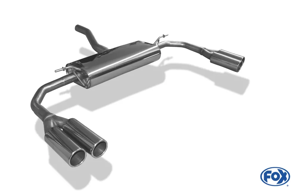 Mercedes CLA - C117/ X117 Frontantrieb  Endschalldämpfer quer Ausgang rechts/links - 2x80 Typ 12 rechts/links