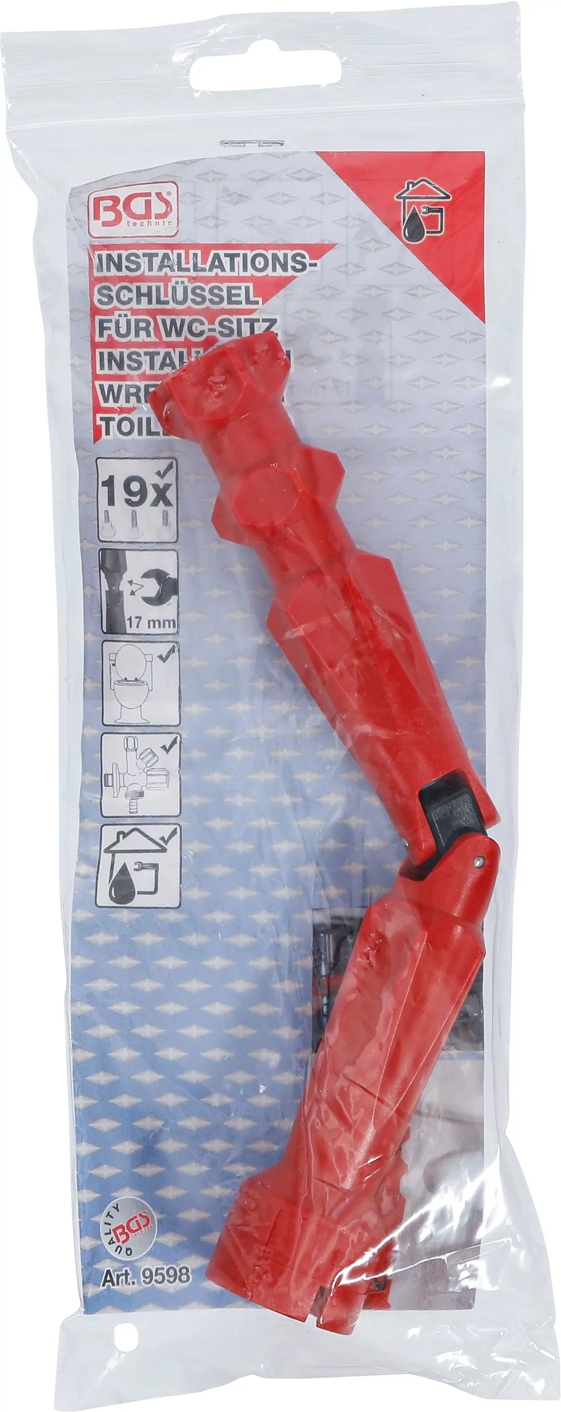 Installationsschlüssel | für WC-Sitz