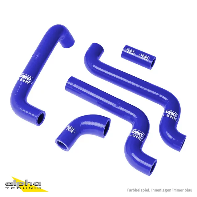 SAMCO SPORT Siliconschlauch Kit blau für Aprilia RS125 Modelljahr 2005-2012