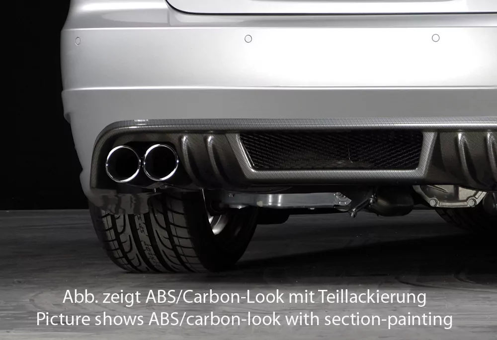 Rieger Heckansatz für BMW 3er E93 | Cabrio 03.07-02.10 (bis Facelift) nicht für 335i / 335d