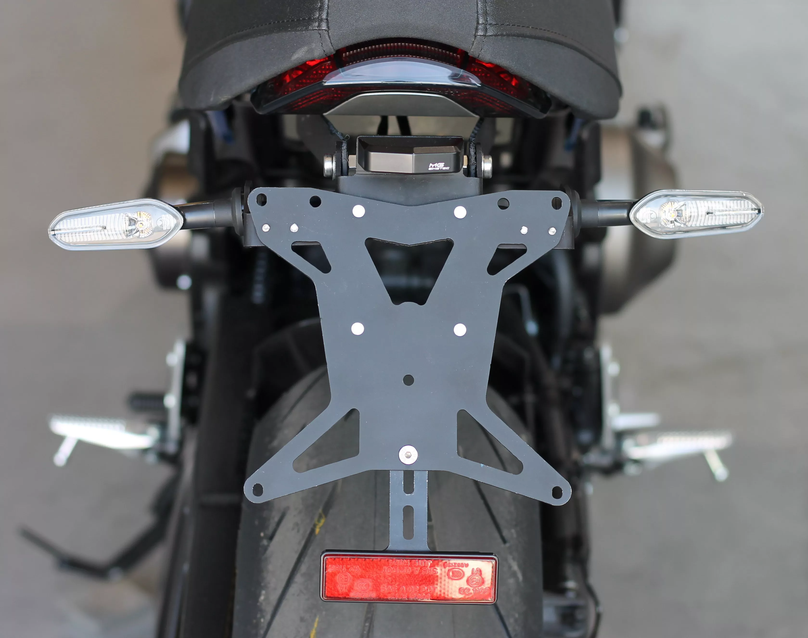 MG Biketec Kennzeichenhalter für Yamaha XSR 900 ab 2021