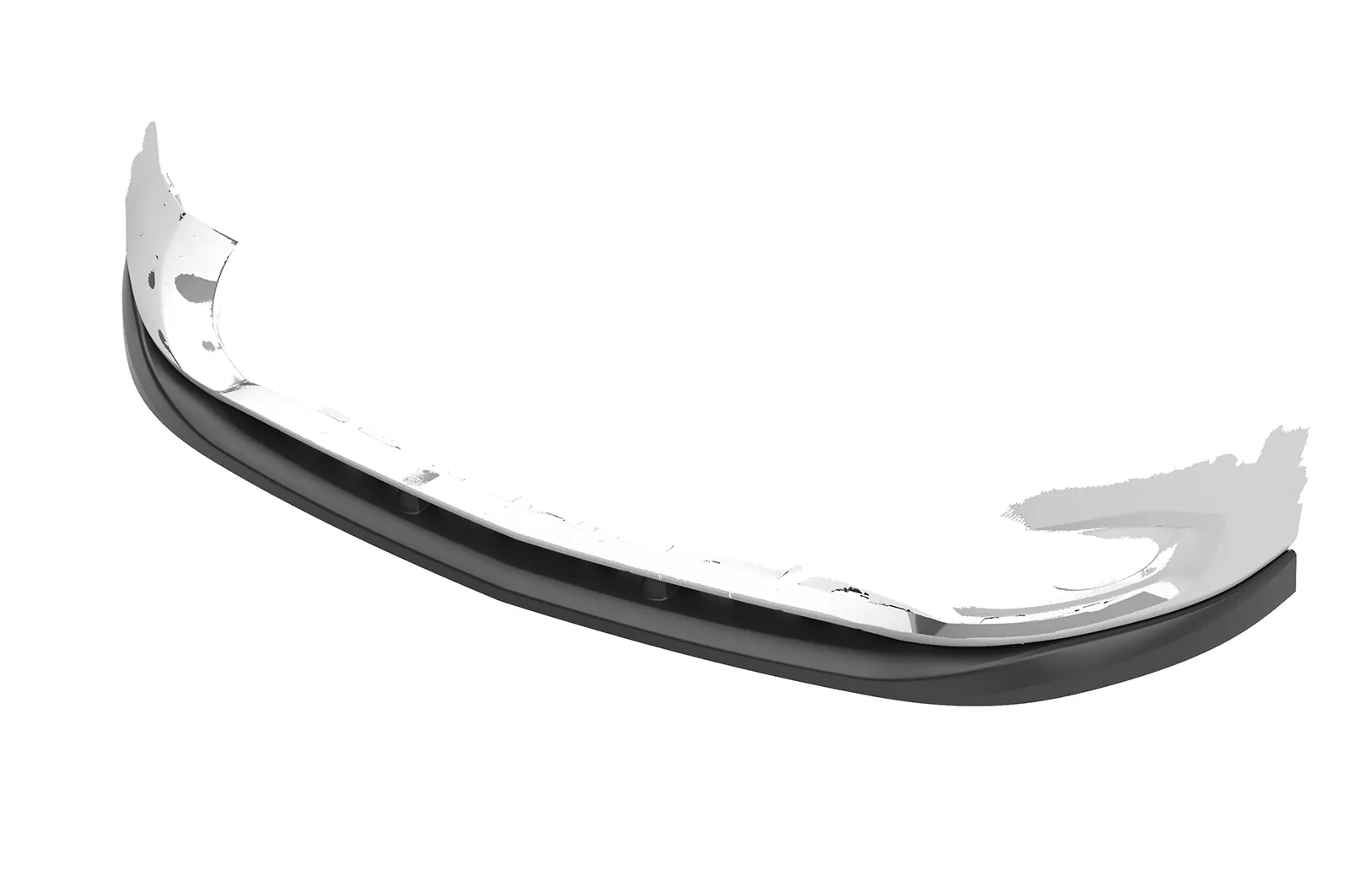 Cup-Spoilerlippe mit ABE für Mercedes Benz Vito 447 CSL439 Strukturiert (schwarz matt)