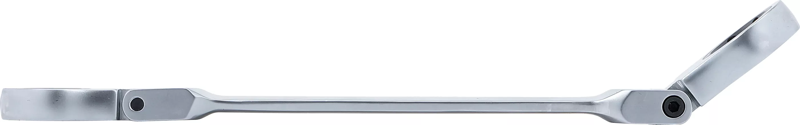 Doppel-Ratschen-Ringschlüssel | abwinkelbar | mit E-Profil Ringköpfen | SW E20 x E24