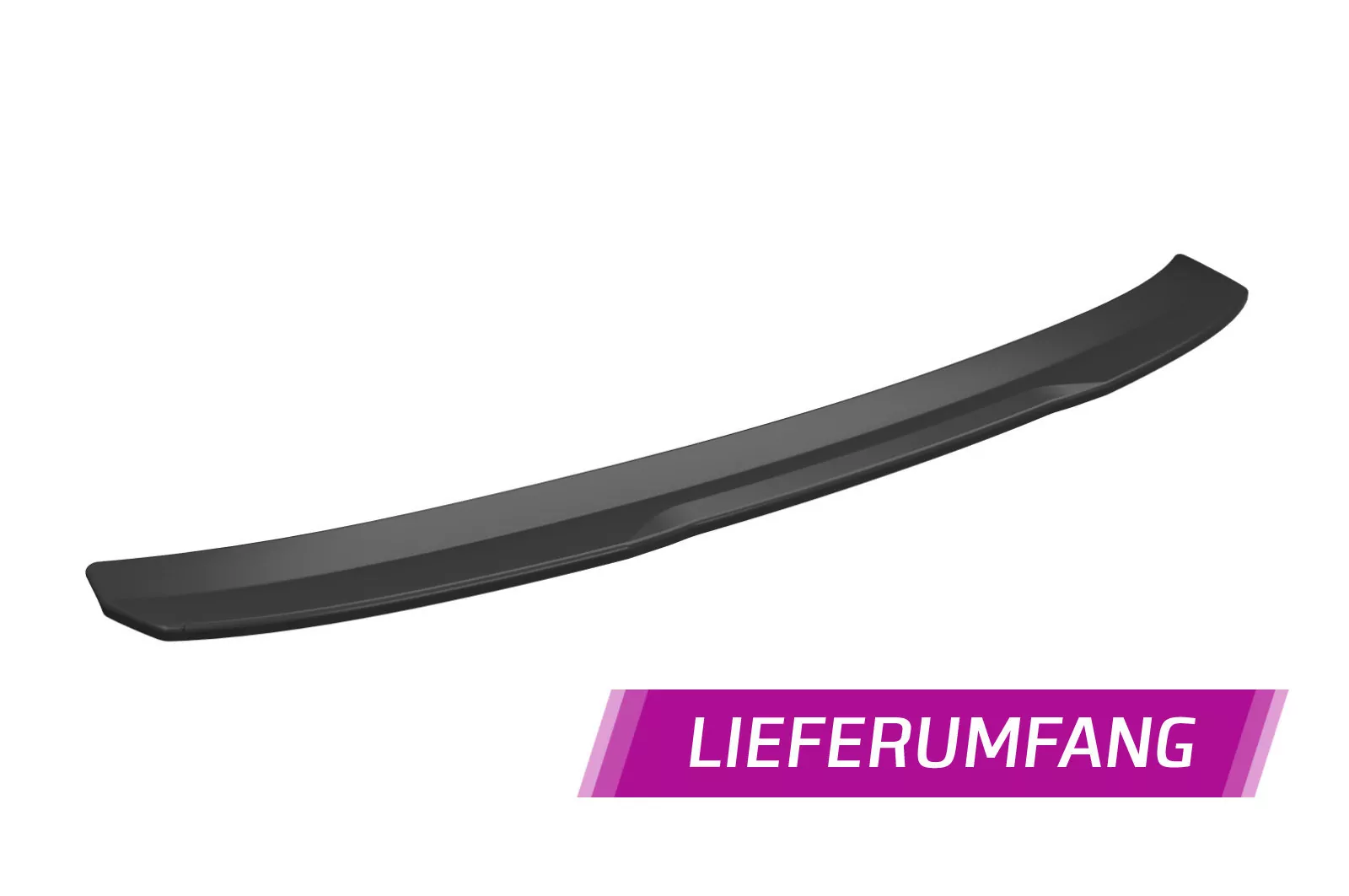 Heckflügel mit ABE für Citroen DS3 Racing / SportChic HF768-M Carbon Look (matt)