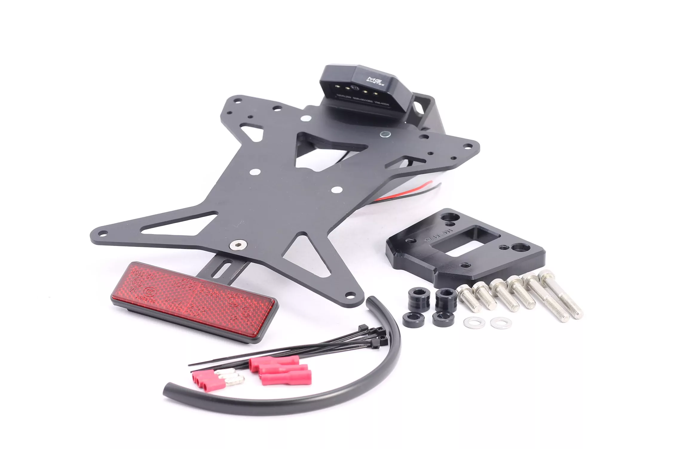 Kurzes Heck - Kennzeichenträger - Kennzeichenhalter für Kawasaki Z 800e ab 2013-2016