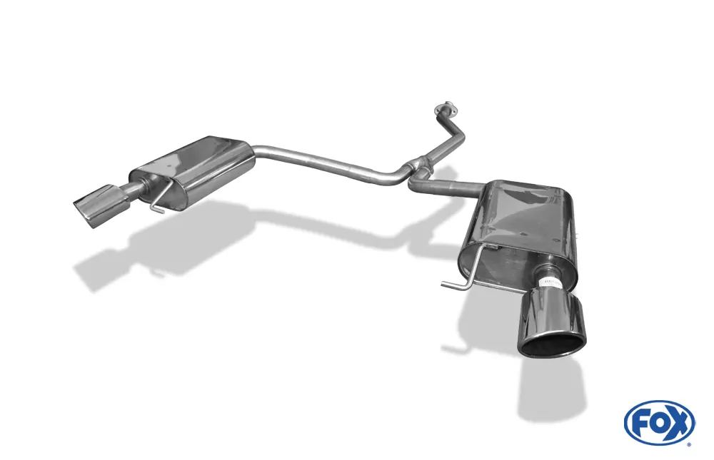 Mazda 6 Typ GH Benzin  Endschalldämpfer rechts/links - 115x85 Typ 38 rechts/links