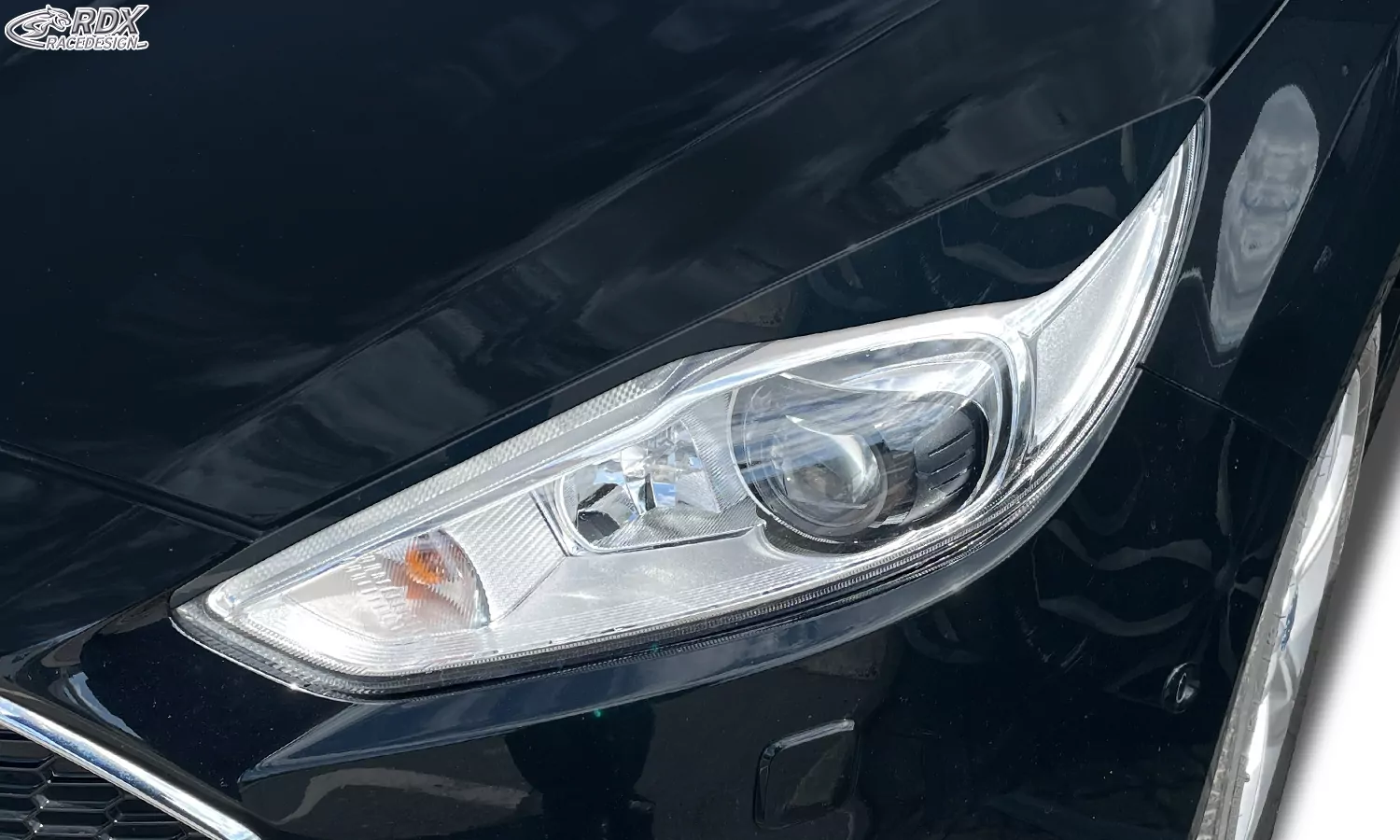 RDX Scheinwerferblenden für FORD Focus 3 Facelift (2015-2018) Böser Blick
