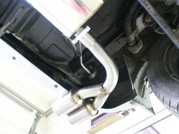 Kia Cerato Schrägheck  Endschalldämpfer Ausgang rechts/links - 2x80 Typ 12 rechts/links