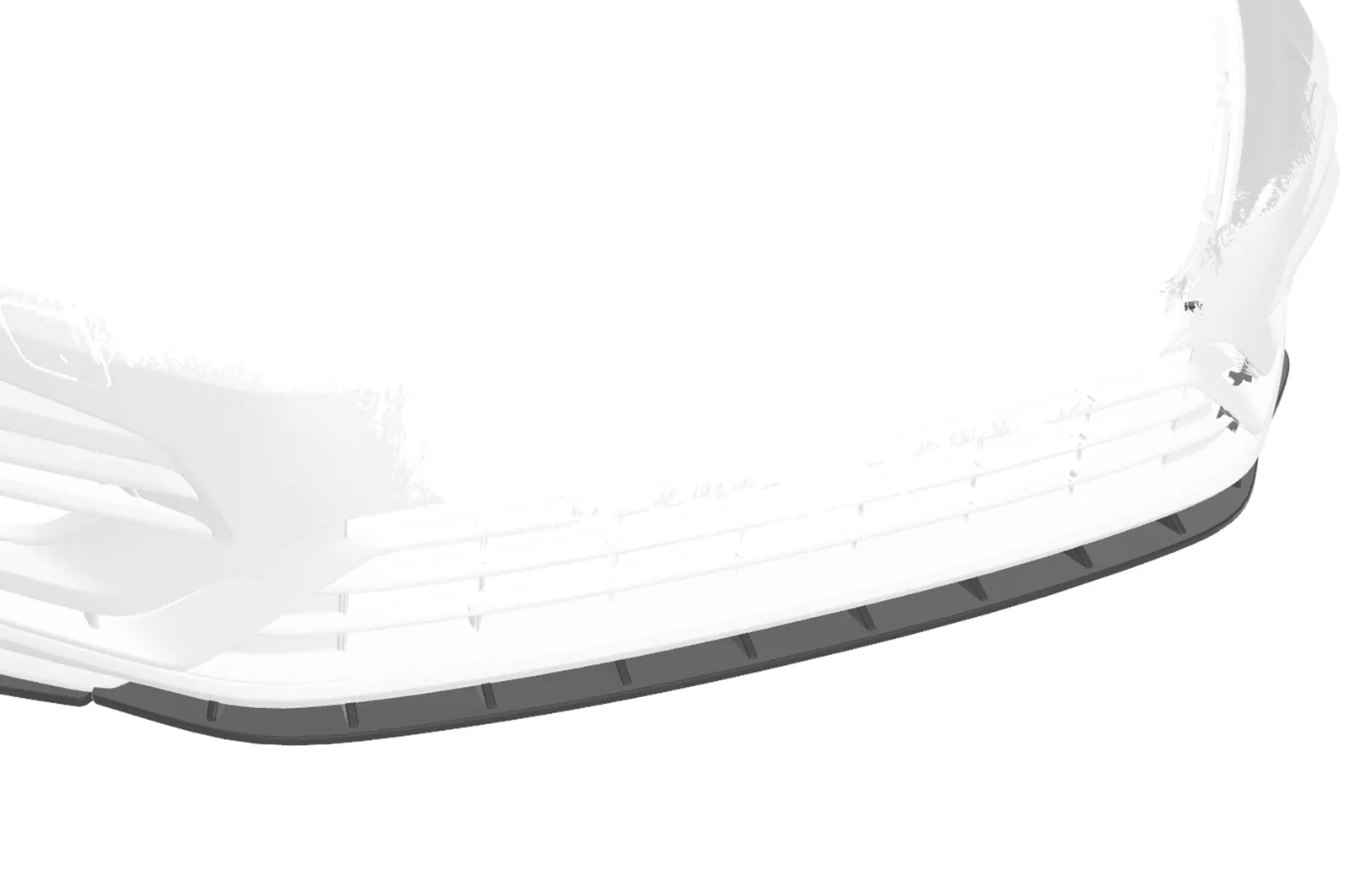 Cup-Spoilerlippe mit ABE für VW Golf 7 R / R-Line CSL679