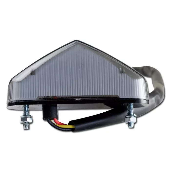 Led-rücklicht Brisk3 | + Kzb | Getönt | Lightguide | Maße: B 84 Mm H 22 Mm T 39 Mm | E-geprüft