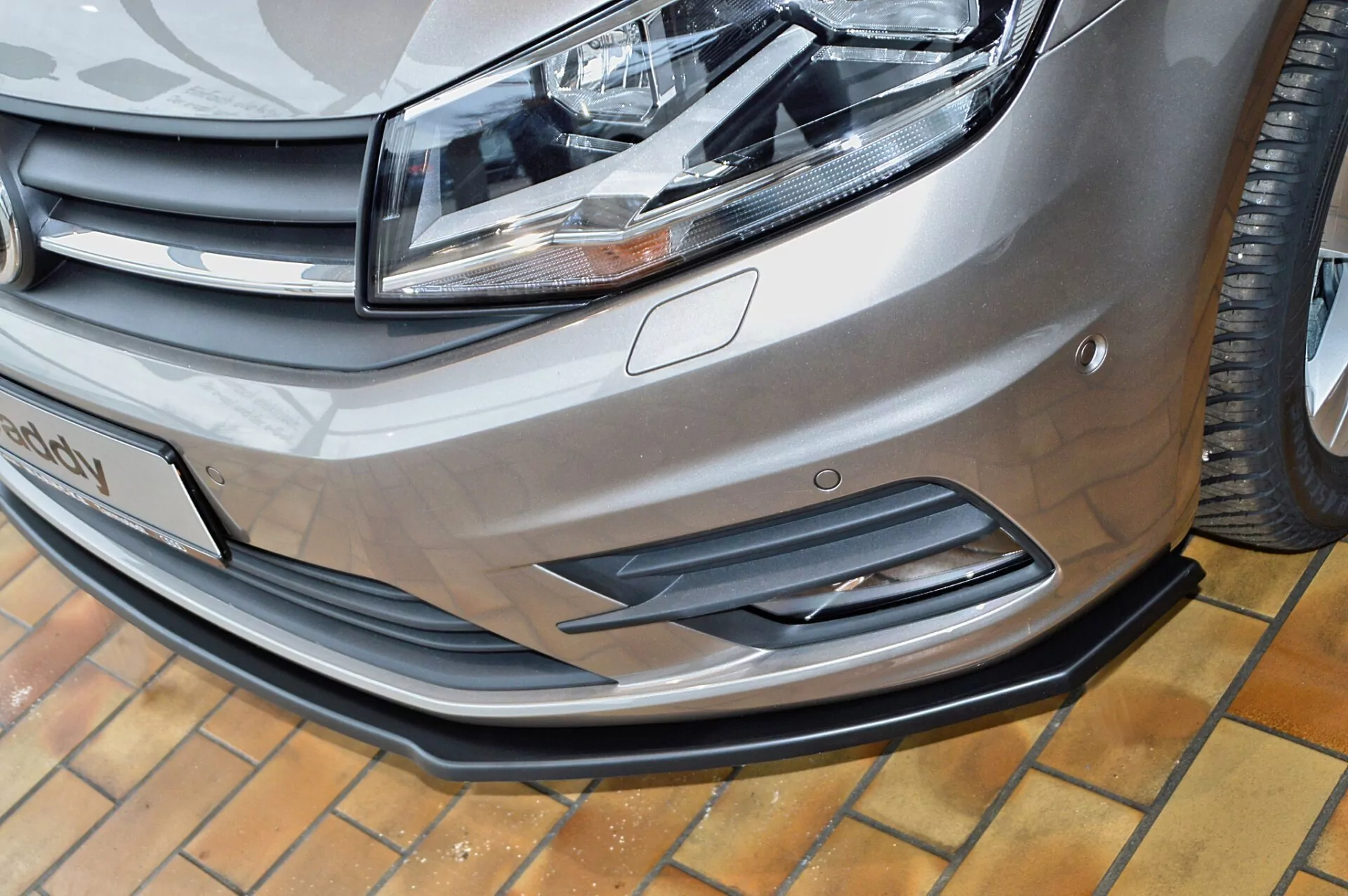 Spoilerschwert Cup Frontspoilerlippe für VW Caddy 2K