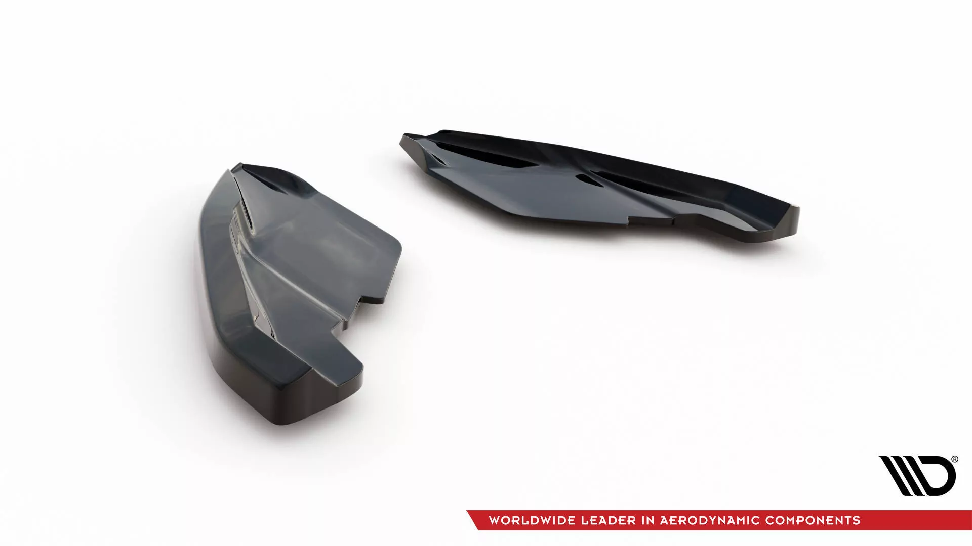 Heck Ansatz Flaps Diffusor V.2 Für Seat Leon Hatchback Mk3 Facelift Schwarz Hochglanz