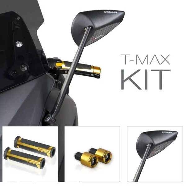 Barracuda T-MAX 530 STYLING-KIT Yamaha T-Max 530 2012 - 2016 gold