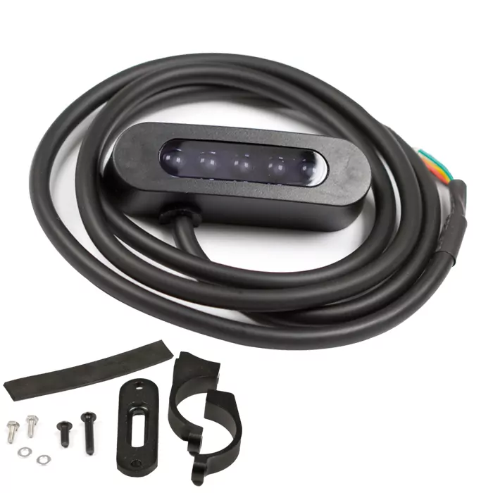 Daytona Mini Kontrollleuchteneinheit "alpha", 5 Led S ( Blinker R+l / Öl / Neutral / Fernlicht )