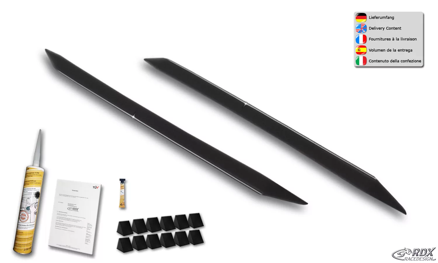 RDX Seitenschweller für KIA Ceed (CD / 2018+) "Slim"