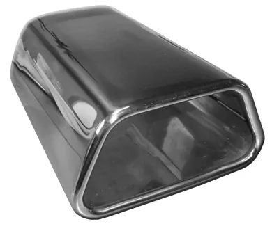 Anschweißendrohr Typ 61  142 x 78 mm / Länge: 200 mm - trapezförmig / eingerollt