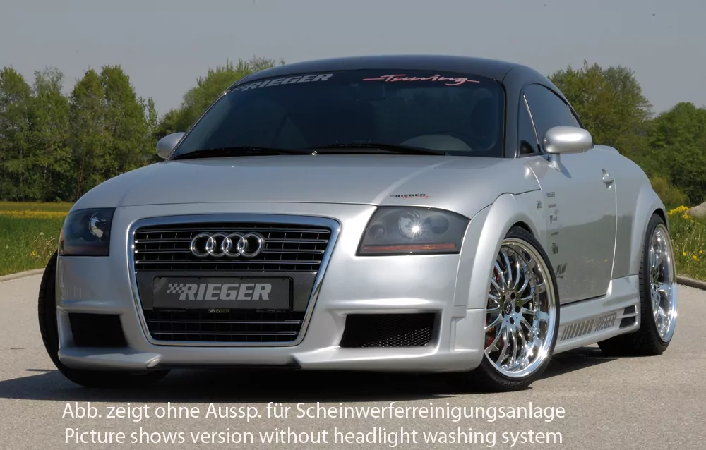 Rieger Spoilerstoßstange R-Frame für Audi TT (8N) - Coupé  Achtung: Grill muss separat bestellt werden! carbon optik
