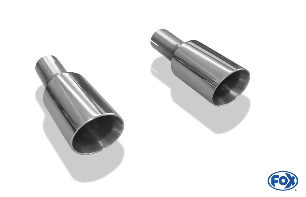 Renault Laguna III Coupe  Endrohrpaar passend auf original Endschalldämpfer - 1x90 Typ 25 rechts/links